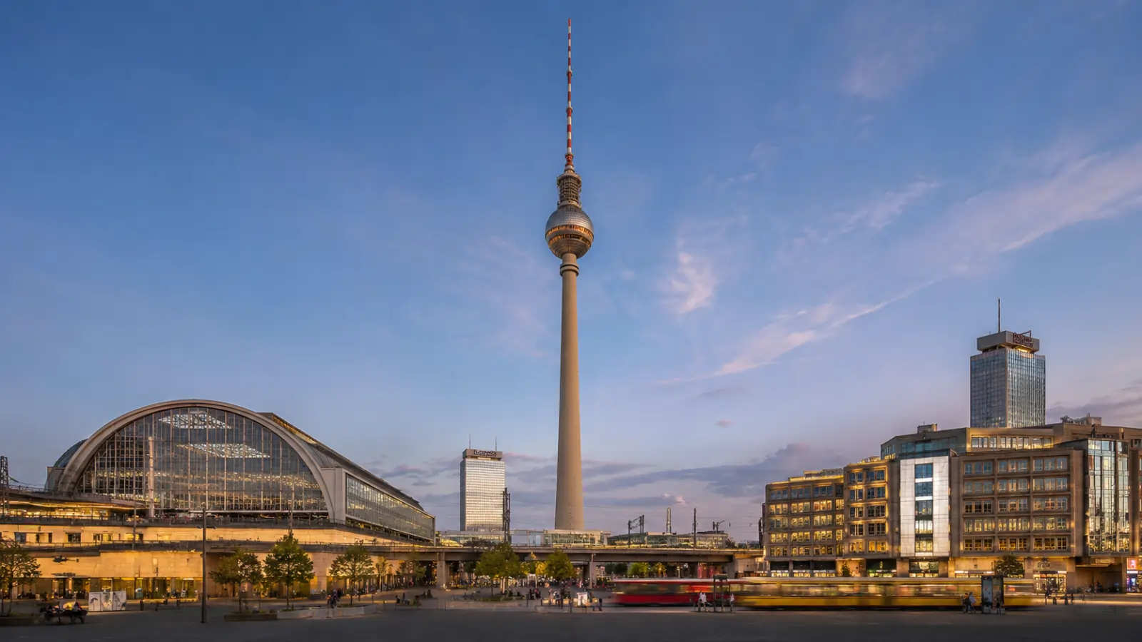 Airport route Berlin Airport to Alexanderplatz