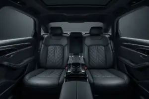 Audi A8 premium interior for airport pickup in Berlin
