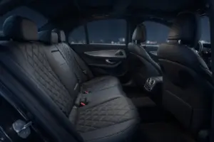 Mercedes-Benz E-Class spacious passenger row for private airport transfers