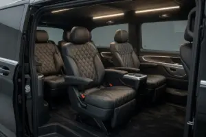 Mercedes-Benz Vito Tourer comfortable seats for BER Airport transfers