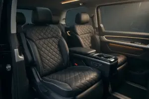 Volkswagen Multivan T7 comfortable seats for BER Airport transfers