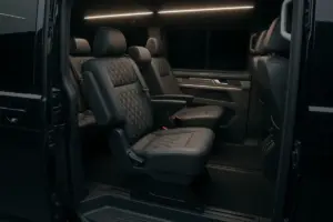 Volkswagen Transporter Shuttle comfortable seats for BER Airport transfers