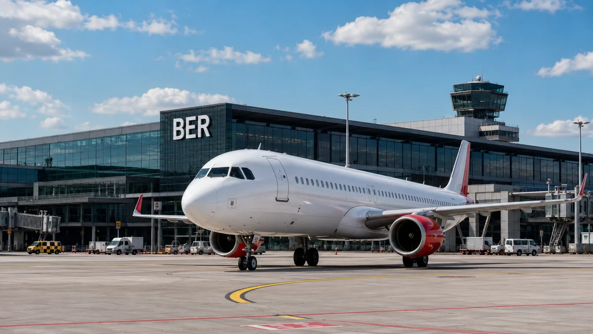 Veicolo per transfer privato dall’aeroporto BER a Berlino