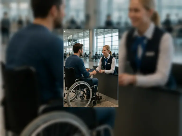 BER Flughafen: Reiseführer für Reisende mit Behinderung