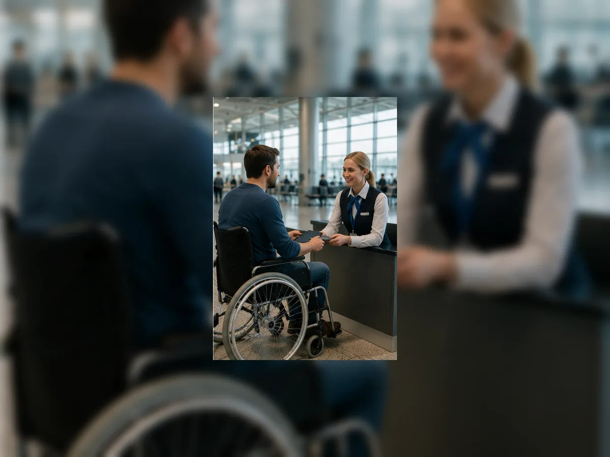 Guida per viaggiatori con disabilità all'aeroporto BER