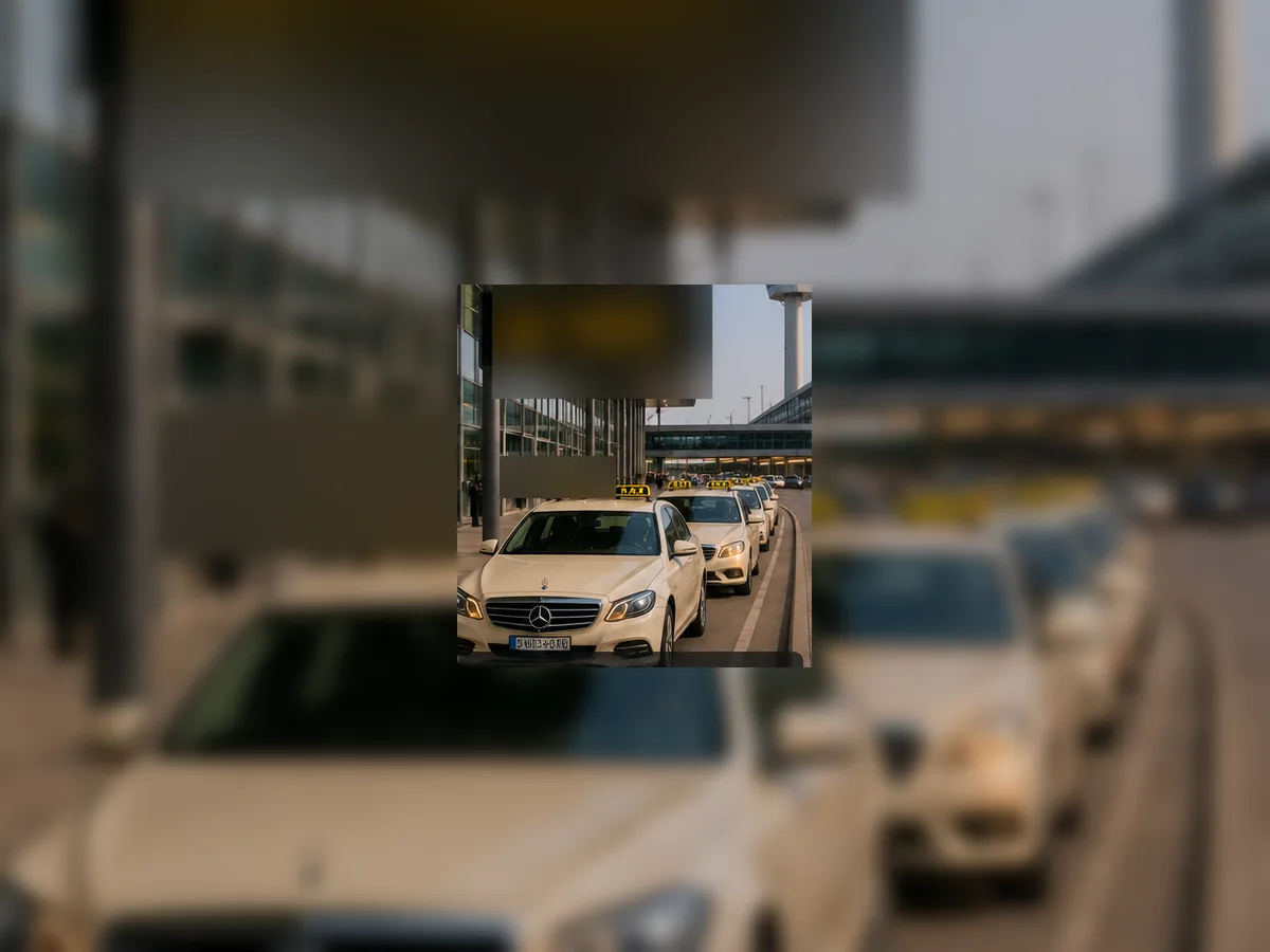 BER Flughafen Taxistand: Anleitung
