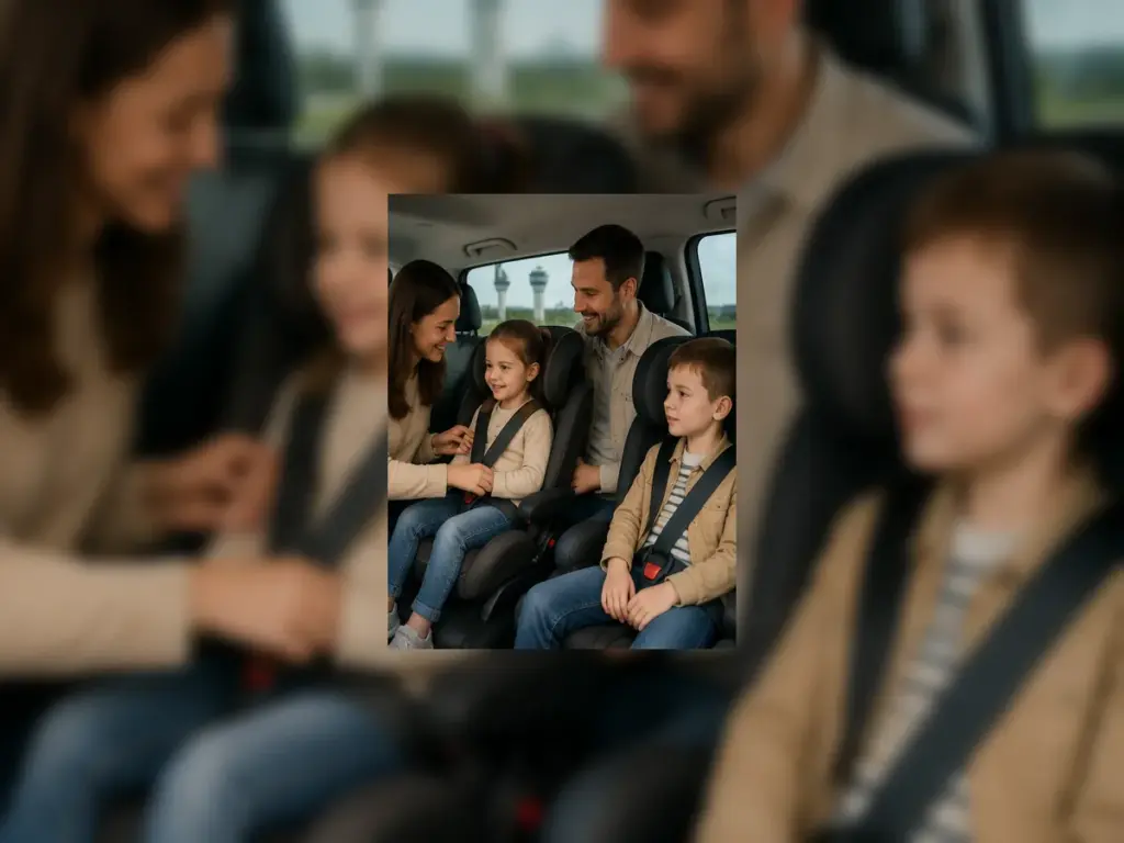 Trasporto all’aeroporto BER con bambini