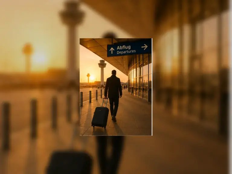 Vol tôt le matin depuis l'aéroport de BER