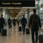 Transitpassagerer i BER Lufthavn